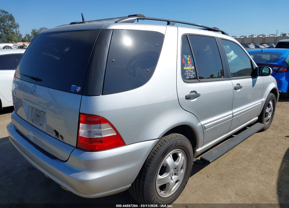 2002 MERCEDES-BENZ ML 320 VIN: 4JGAB54E62A313015