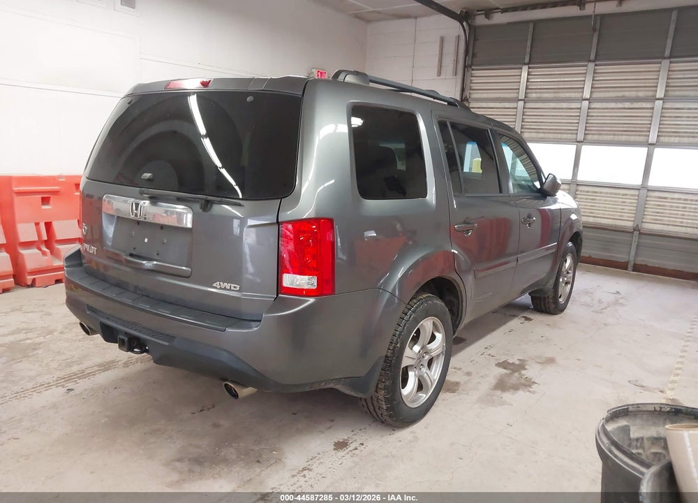 2012 HONDA PILOT EX VIN: 5FNYF4H42CB052705