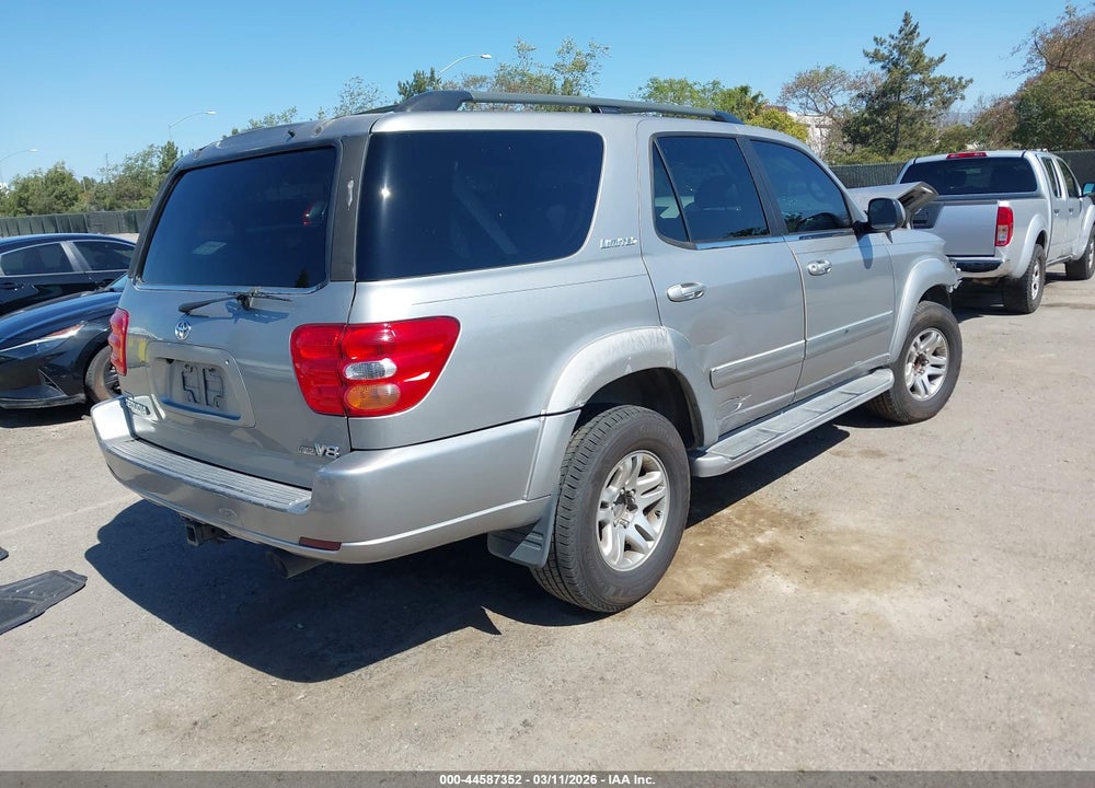 2004 TOYOTA SEQUOIA LIMITED V8 VIN: 5TDZT38A24S232020
