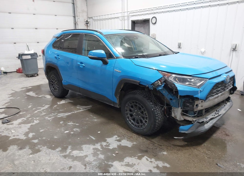 2021 TOYOTA RAV4 HYBRID XLE VIN: 2T3R6RFV0MW015077