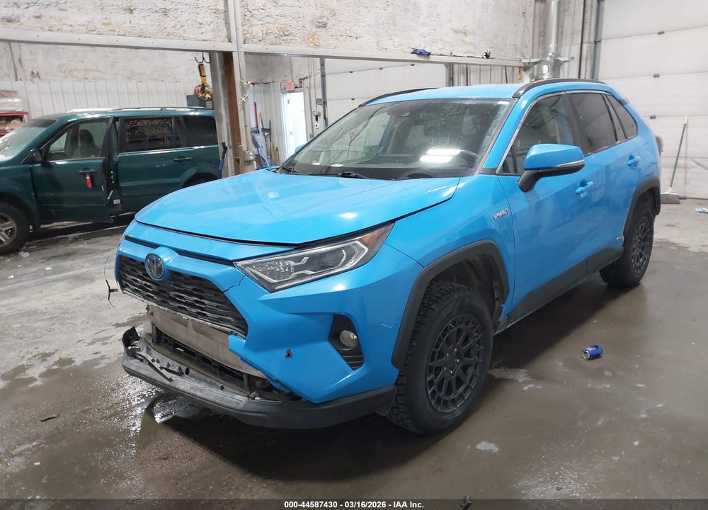 2021 TOYOTA RAV4 HYBRID XLE VIN: 2T3R6RFV0MW015077