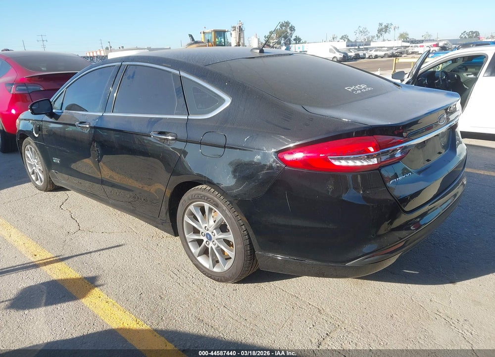 2017 FORD FUSION ENERGI SE LUXURY VIN: 3FA6P0PU3HR329873