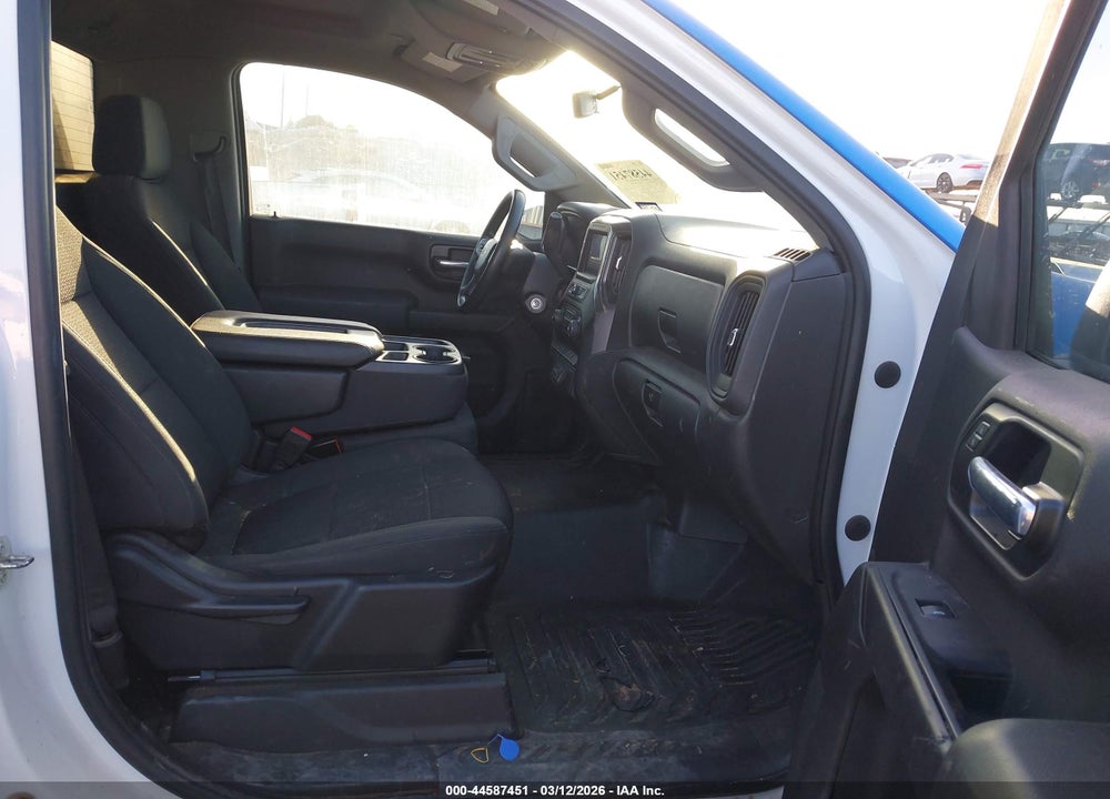 2021 CHEVROLET SILVERADO 1500 2WD  LONG BED WT VIN: 3GCNWAEFXMG397886