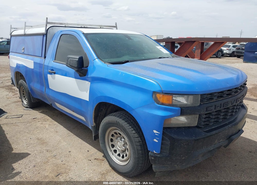 2021 CHEVROLET SILVERADO 1500 2WD  LONG BED WT VIN: 3GCNWAEFXMG397886