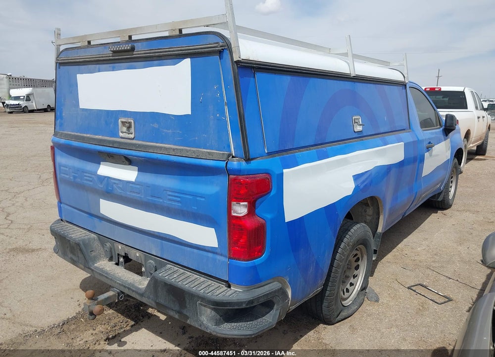 2021 CHEVROLET SILVERADO 1500 2WD  LONG BED WT VIN: 3GCNWAEFXMG397886