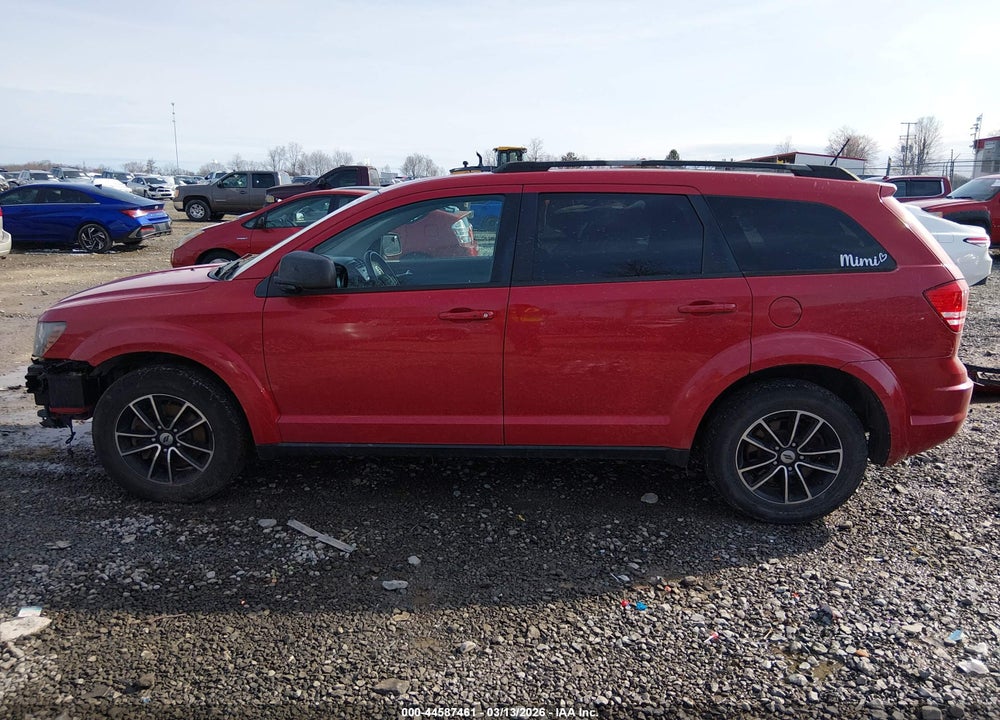 2018 DODGE JOURNEY SE VIN: 3C4PDCAB4JT322634