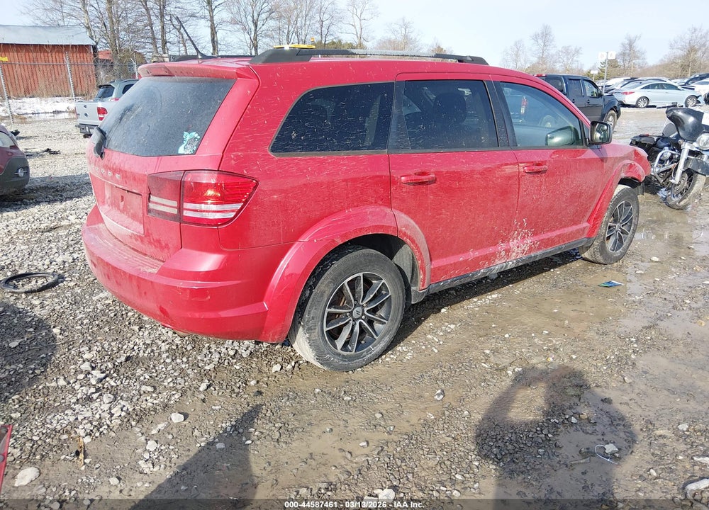 2018 DODGE JOURNEY SE VIN: 3C4PDCAB4JT322634