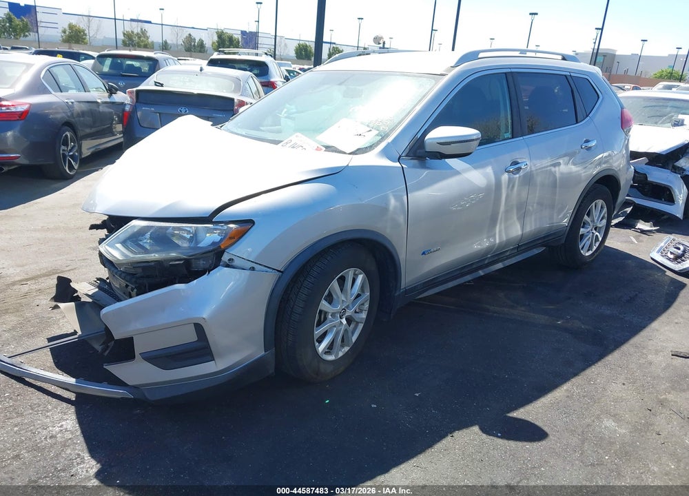 2017 NISSAN ROGUE HYBRID SV VIN: 5N1ET2MTXHC775554