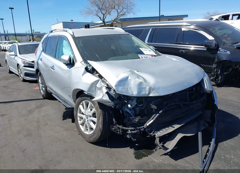 2017 NISSAN ROGUE HYBRID SV VIN: 5N1ET2MTXHC775554