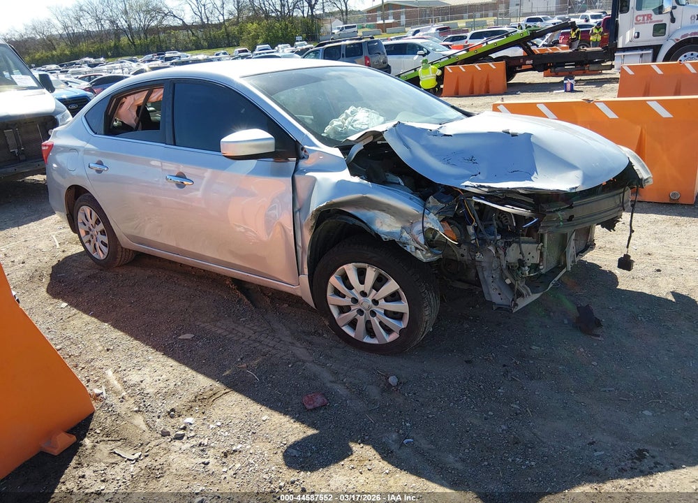 2019 NISSAN SENTRA S VIN: 3N1AB7AP7KY301878