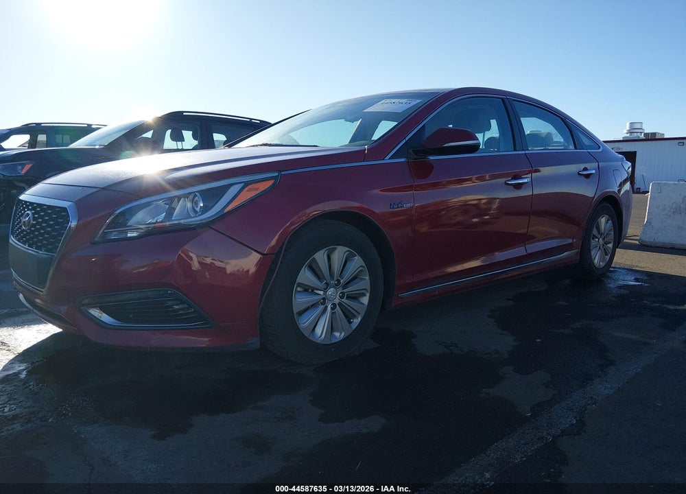 2016 HYUNDAI SONATA HYBRID SE VIN: KMHE24L19GA040976