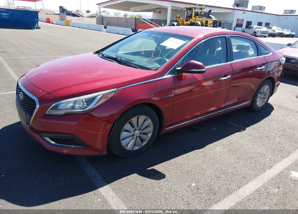 2016 HYUNDAI SONATA HYBRID SE VIN: KMHE24L19GA040976