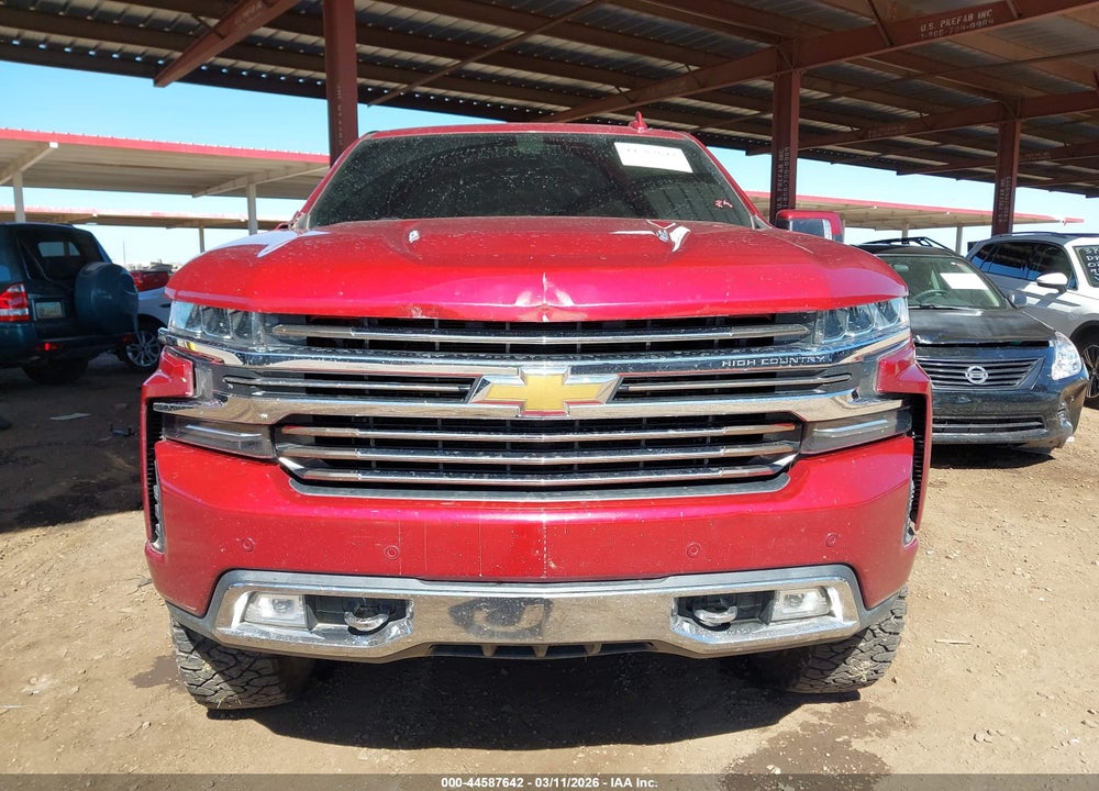 2019 CHEVROLET SILVERADO 1500 HIGH COUNTRY VIN: 1GCUYHEL9KZ110104