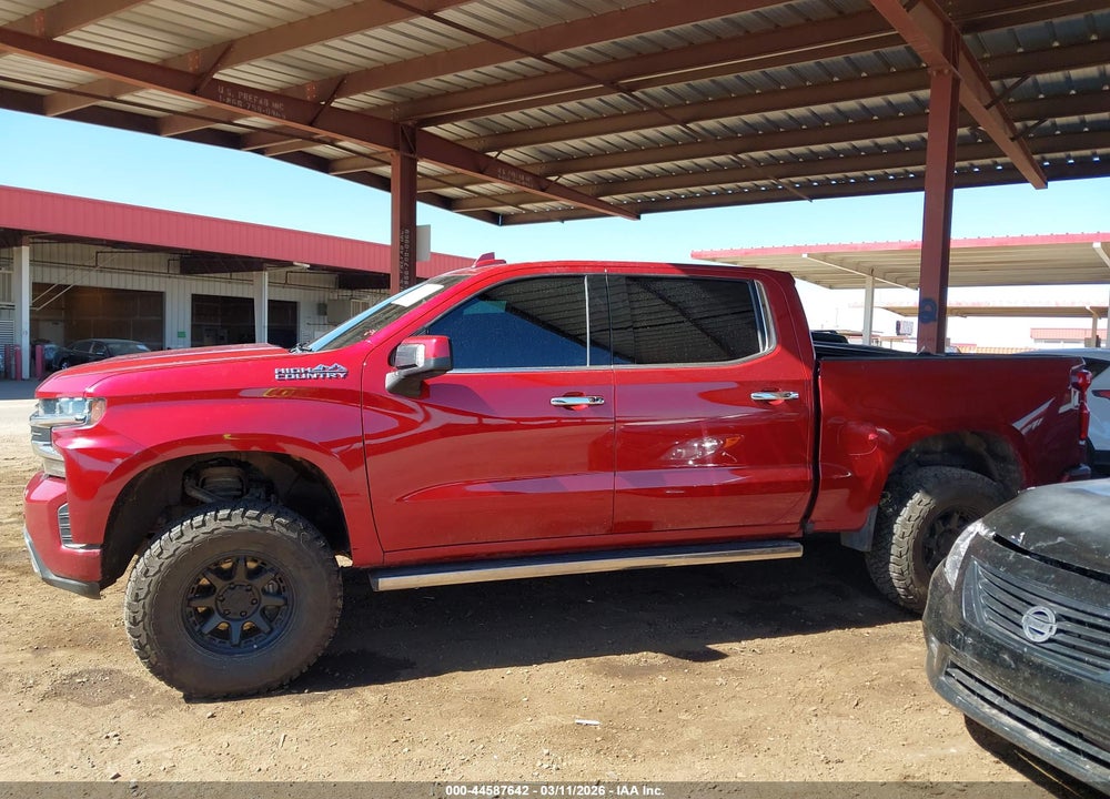 2019 CHEVROLET SILVERADO 1500 HIGH COUNTRY VIN: 1GCUYHEL9KZ110104