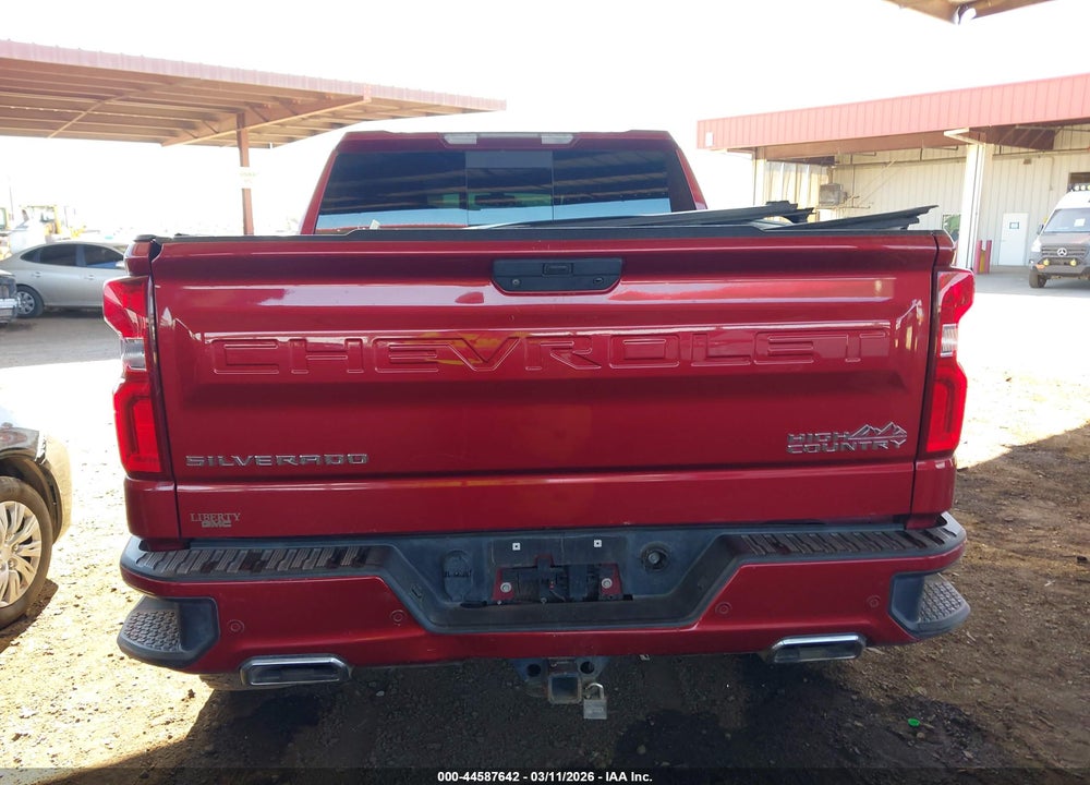 2019 CHEVROLET SILVERADO 1500 HIGH COUNTRY VIN: 1GCUYHEL9KZ110104