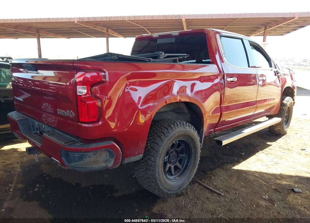 2019 CHEVROLET SILVERADO 1500 HIGH COUNTRY VIN: 1GCUYHEL9KZ110104