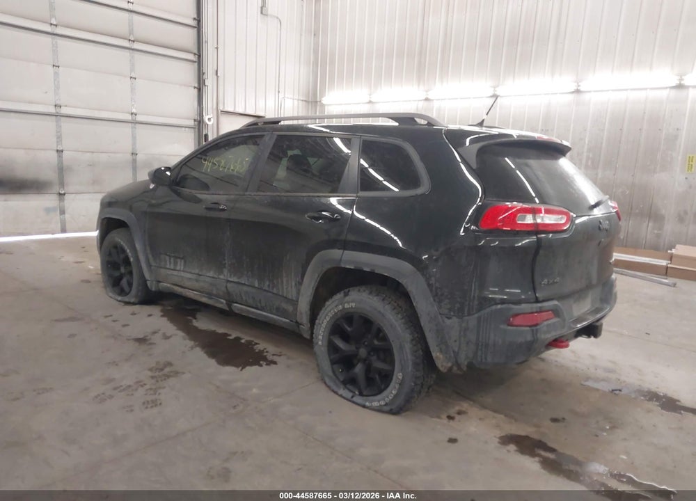 2015 JEEP CHEROKEE TRAILHAWK VIN: 1C4PJMBSXFW654365