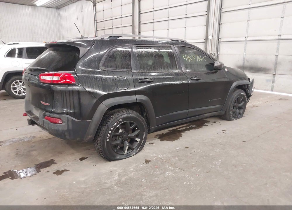 2015 JEEP CHEROKEE TRAILHAWK VIN: 1C4PJMBSXFW654365