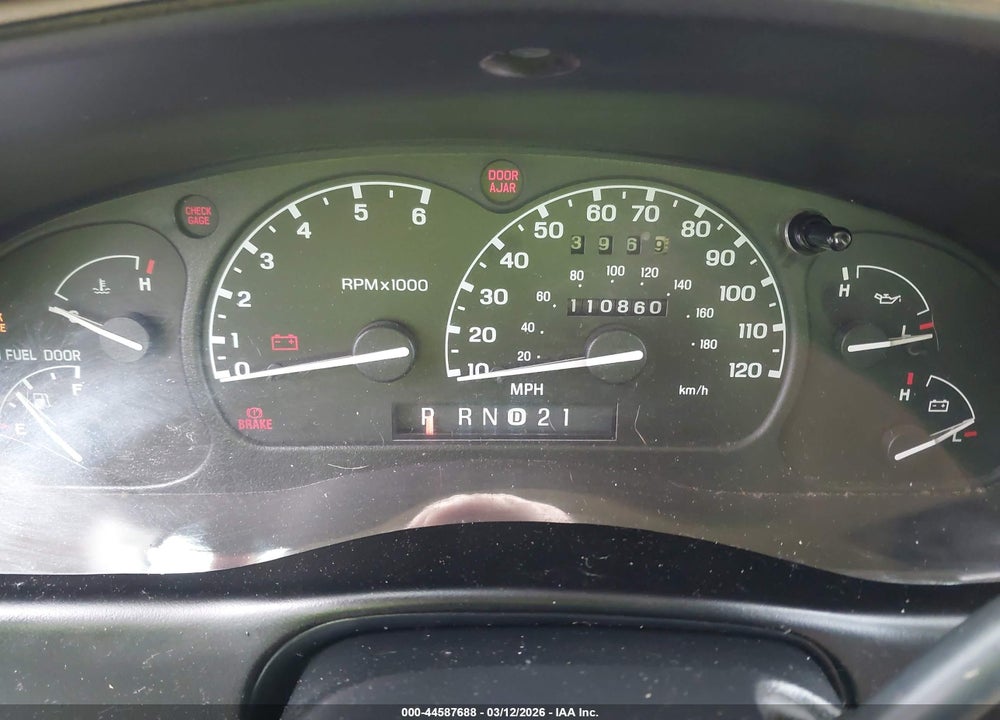 2001 FORD RANGER EDGE/XL/XLT VIN: 1FTYR14U11TA29521