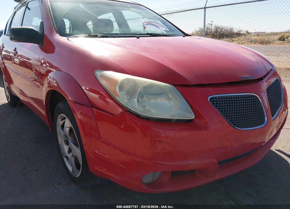 2005 PONTIAC VIBE VIN: 5Y2SL63825Z461711