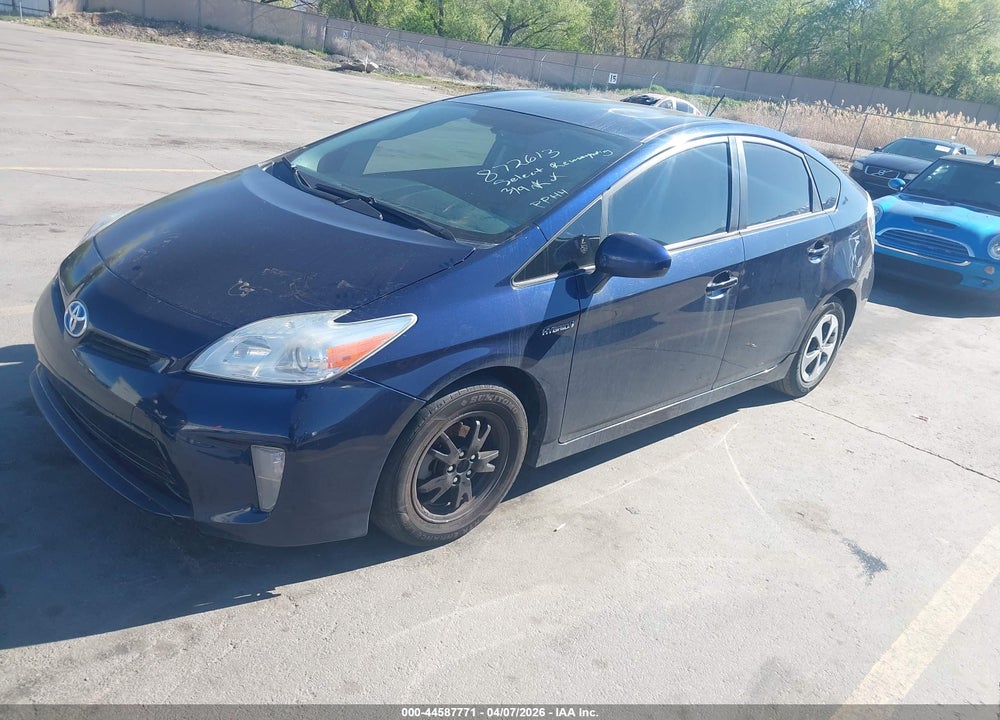 2015 TOYOTA PRIUS THREE VIN: JTDKN3DU2F1872613