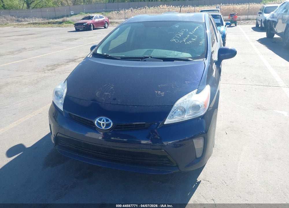 2015 TOYOTA PRIUS THREE VIN: JTDKN3DU2F1872613