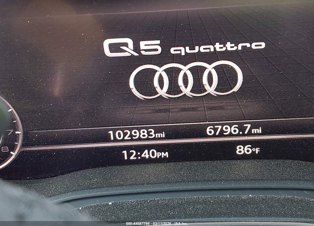2018 AUDI Q5 2.0T PREMIUM/2.0T TECH PREMIUM VIN: WA1BNAFY6J2236276