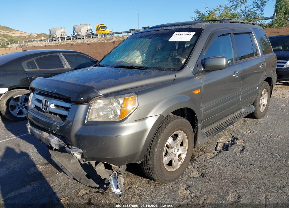 2007 HONDA PILOT EX-L VIN: 2HKYF18527H517613