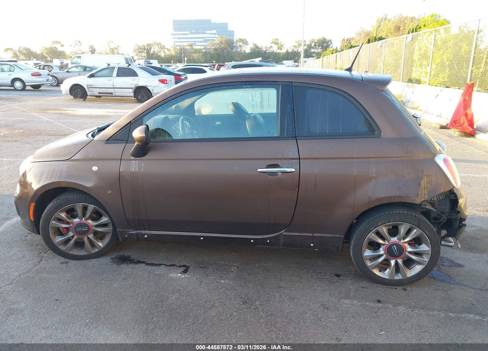 2015 FIAT 500 SPORT VIN: 3C3CFFBR1FT676757
