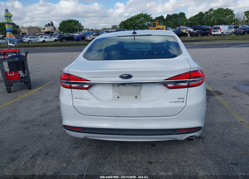 2018 FORD FUSION HYBRID SE VIN: 3FA6P0LU9JR219843