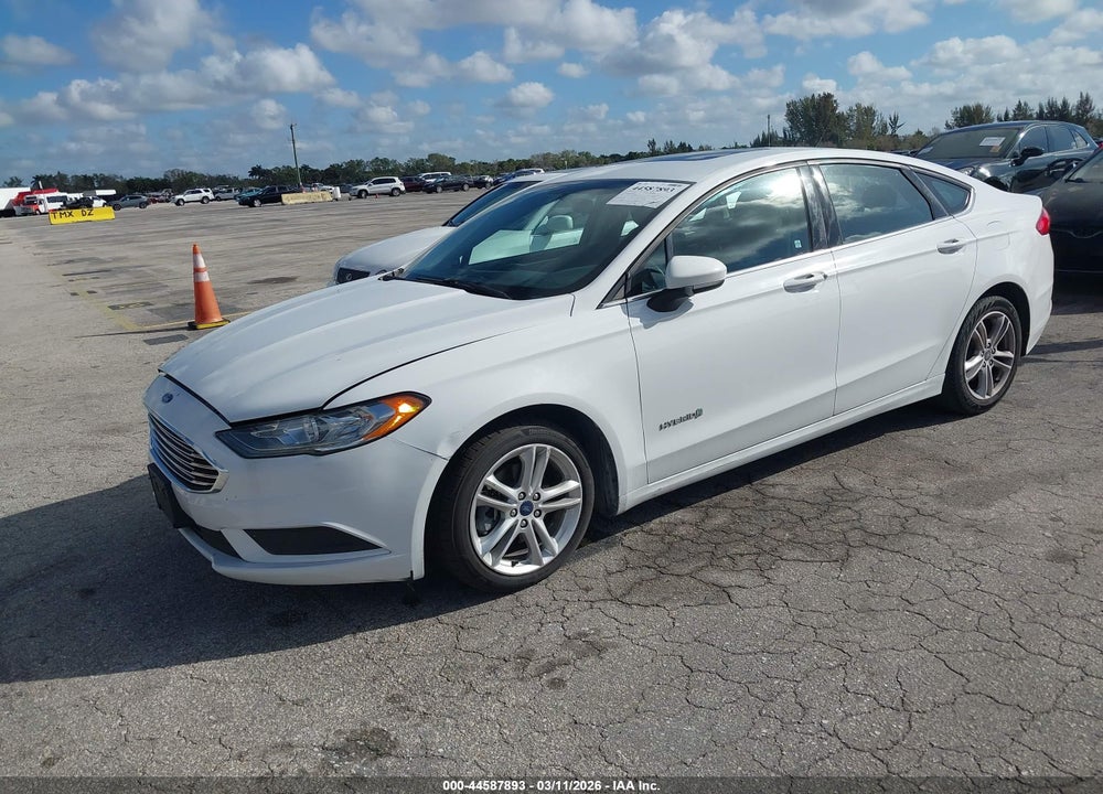 2018 FORD FUSION HYBRID SE VIN: 3FA6P0LU9JR219843