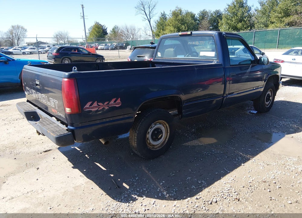 1995 CHEVROLET GMT-400 K1500 VIN: 1GCEK14Z7SZ127180
