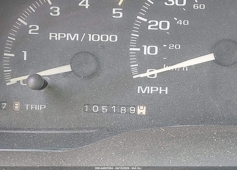 1995 CHEVROLET GMT-400 K1500 VIN: 1GCEK14Z7SZ127180