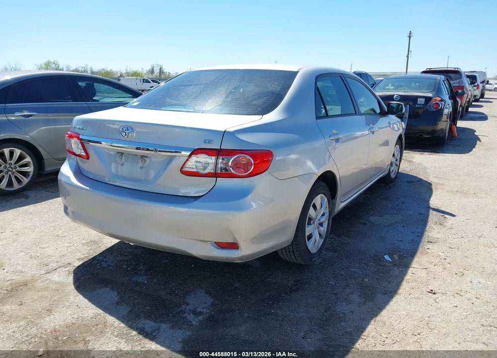 2012 TOYOTA COROLLA LE VIN: 5YFBU4EE9CP062127
