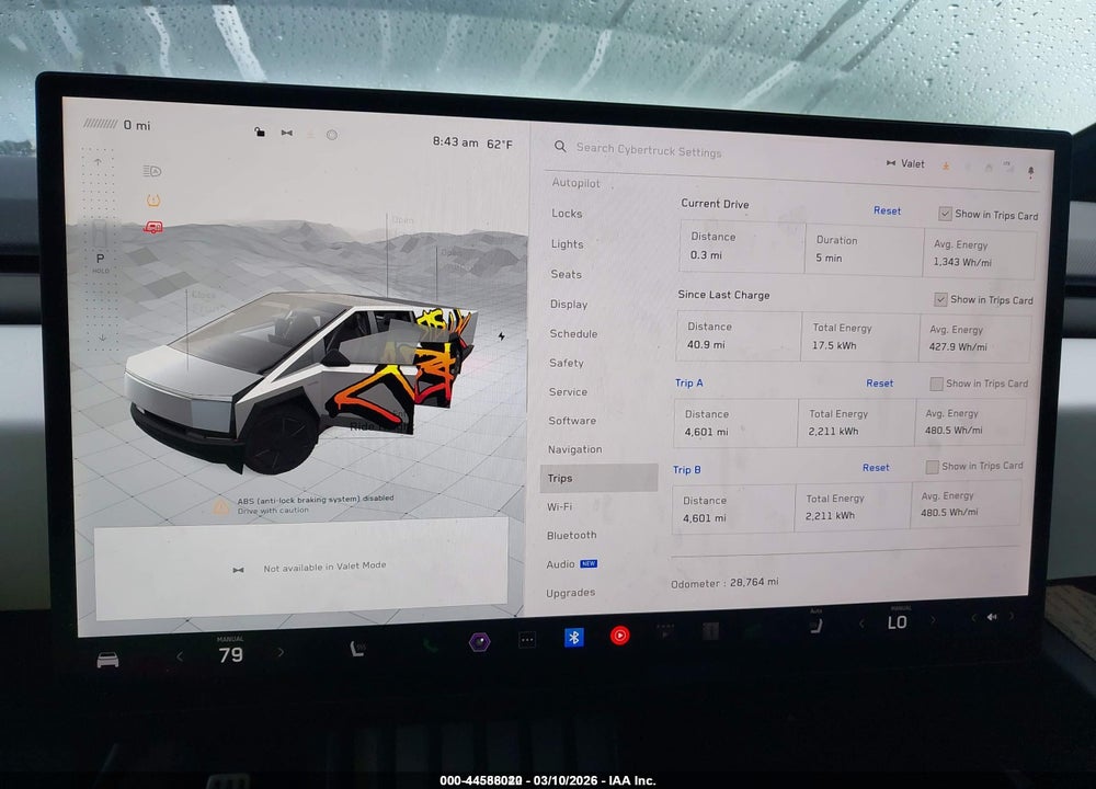 2024 TESLA CYBERTRUCK ALL-WHEEL DRIVE VIN: 7G2CEHEDXRA000654
