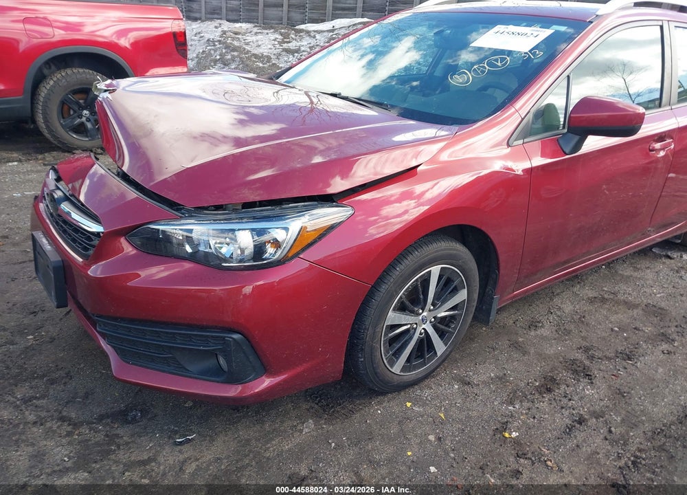 2022 SUBARU IMPREZA PREMIUM 5-DOOR VIN: 4S3GTAD66N3708690