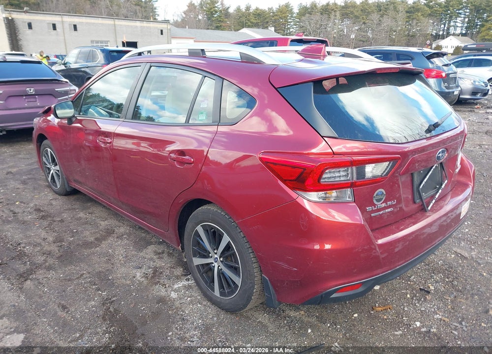 2022 SUBARU IMPREZA PREMIUM 5-DOOR VIN: 4S3GTAD66N3708690