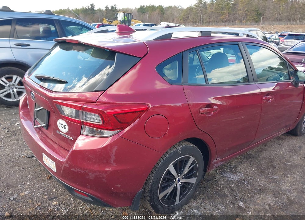 2022 SUBARU IMPREZA PREMIUM 5-DOOR VIN: 4S3GTAD66N3708690
