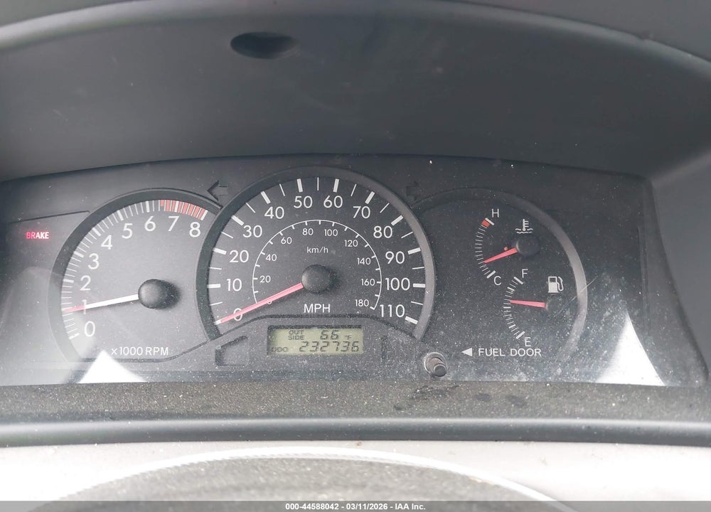 2006 TOYOTA COROLLA CE VIN: 2T1BR32E76C600098