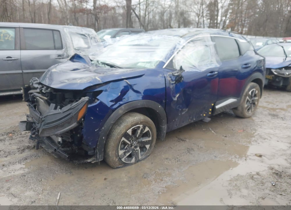 2025 NISSAN KICKS SV INTELLIGENT AWD VIN: 3N8AP6CB2SL416190