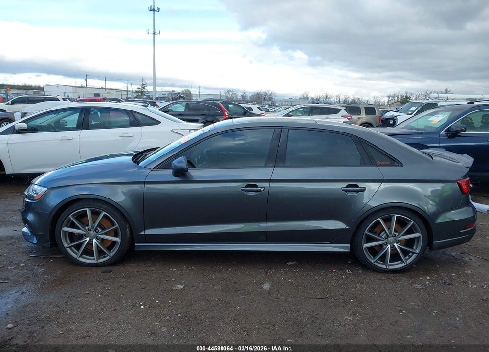 2017 AUDI S3 2.0T PREMIUM PLUS VIN: WAUF1GFF7H1045841