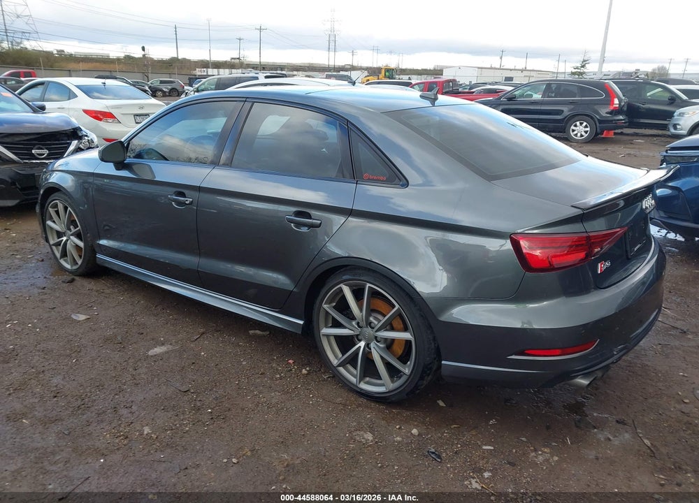 2017 AUDI S3 2.0T PREMIUM PLUS VIN: WAUF1GFF7H1045841