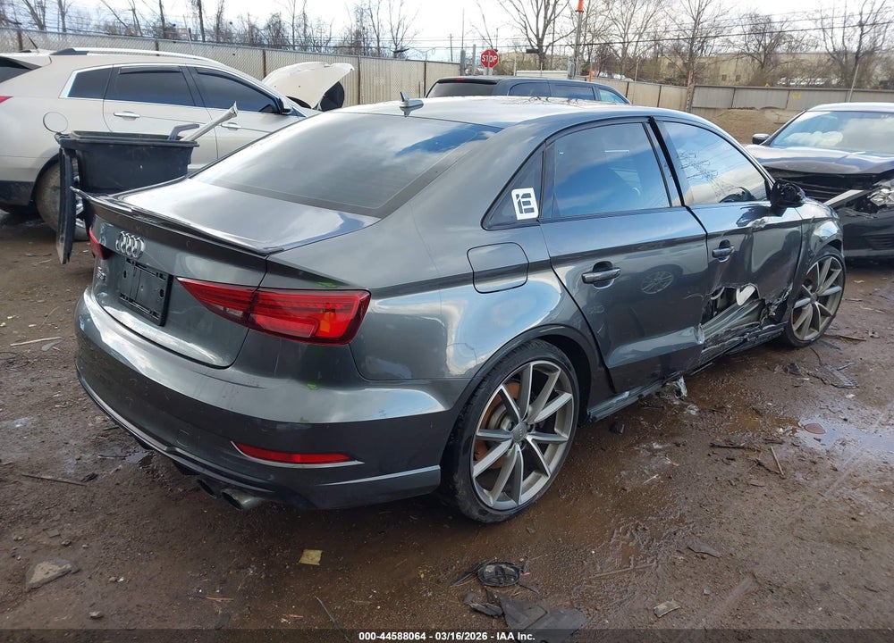 2017 AUDI S3 2.0T PREMIUM PLUS VIN: WAUF1GFF7H1045841