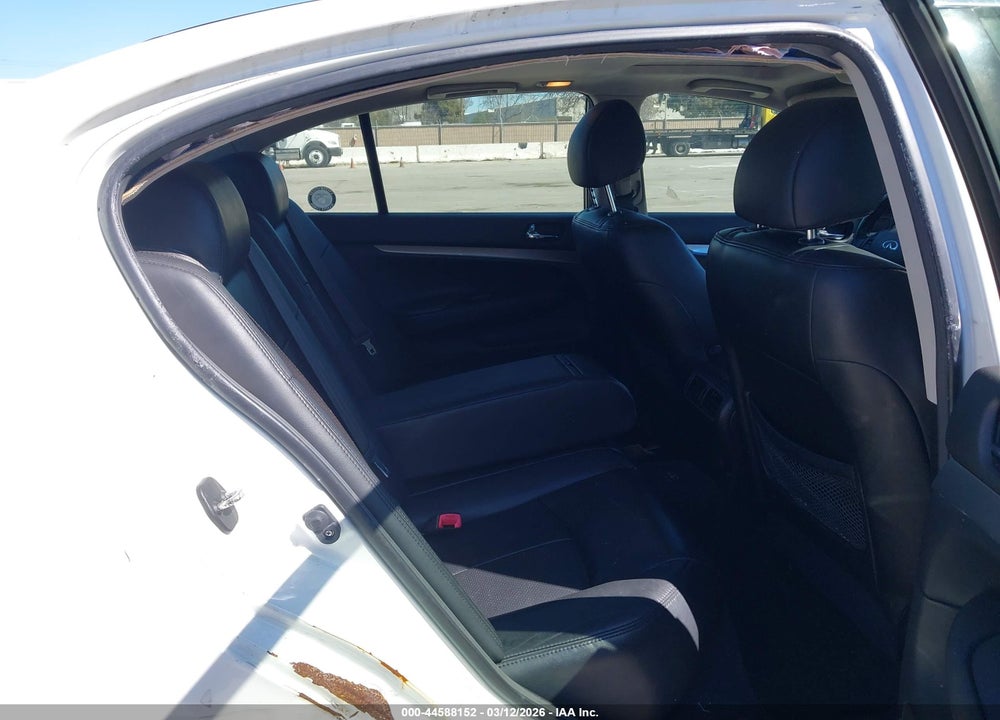 2012 INFINITI G25 JOURNEY VIN: JN1DV6AP2CM701401