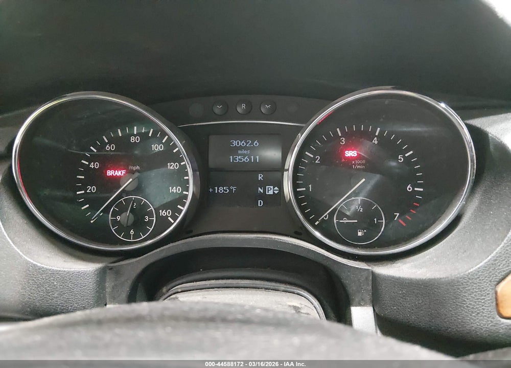 2007 MERCEDES-BENZ R 350 4MATIC VIN: 4JGCB65E27A045469