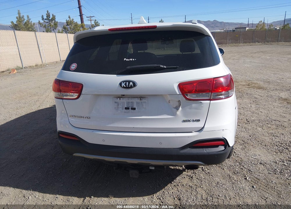2017 KIA SORENTO 3.3L EX VIN: 5XYPHDA50HG271476