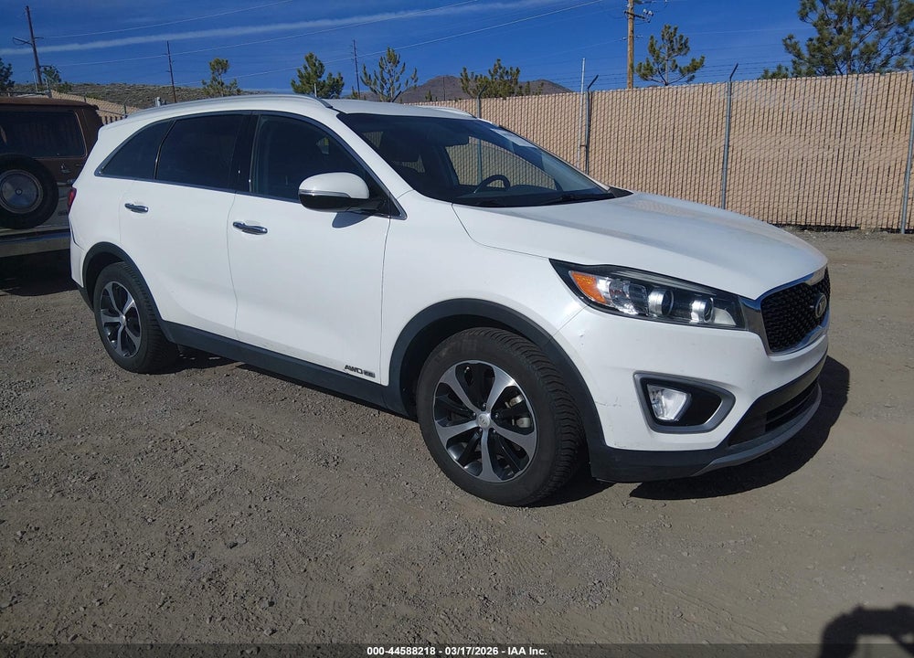 2017 KIA SORENTO 3.3L EX VIN: 5XYPHDA50HG271476