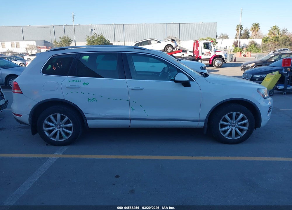 2012 VOLKSWAGEN TOUAREG VR6 SPORT VIN: WVGEF9BP7CD007006