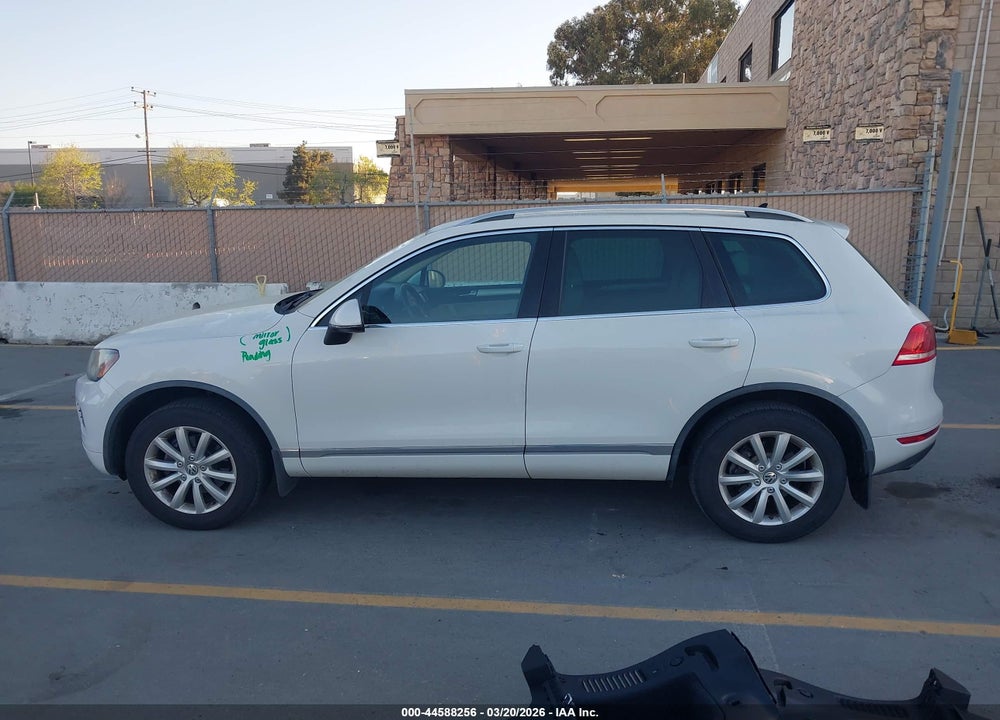 2012 VOLKSWAGEN TOUAREG VR6 SPORT VIN: WVGEF9BP7CD007006