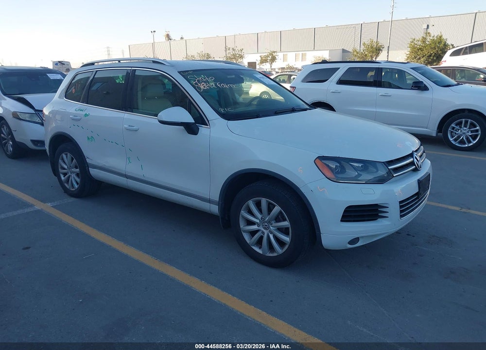 2012 VOLKSWAGEN TOUAREG VR6 SPORT VIN: WVGEF9BP7CD007006
